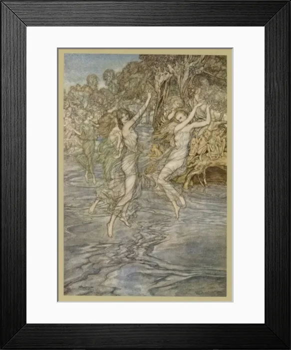 Framed Print : Dancing on Water Framed Print : Dancing on Water