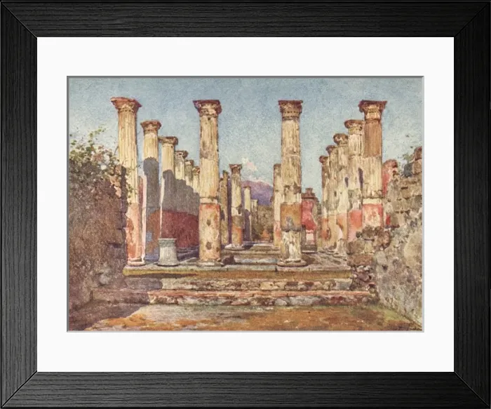 Framed Print : Pompeii: casa Di Ariadne Framed Print : Pompeii: casa Di Ariadne