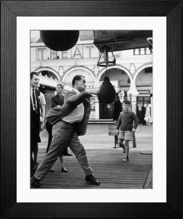 Framed Print : Test your Strength Framed Print : Test your Strength