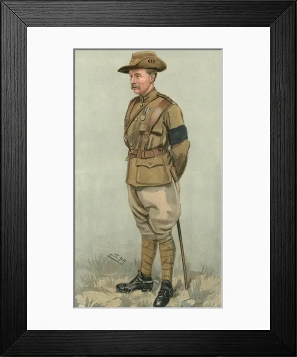 Framed Print : British Officer Framed Print : British Officer
