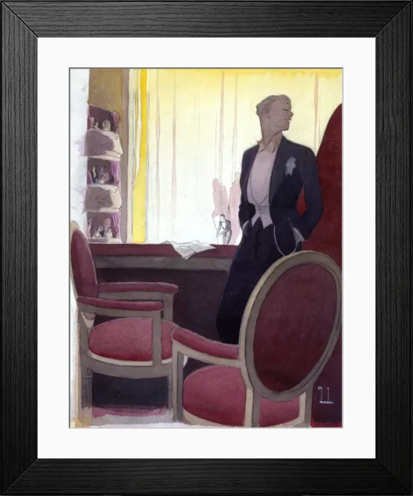 Framed Print : Dryden / Menswear / 124 Framed Print : Dryden / Menswear / 124