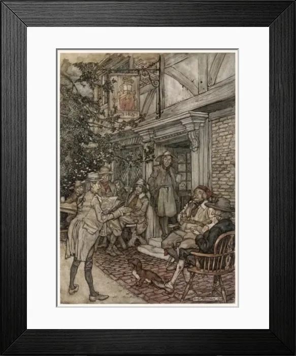 Framed Print : Irving / Rip Van Winkle Framed Print : Irving / Rip Van Winkle