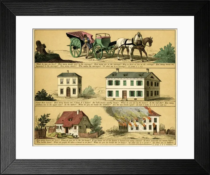Framed Print : TEXTBOOK / 1880 / PLATE 5 Framed Print : TEXTBOOK / 1880 / PLATE 5