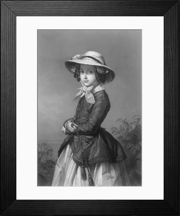 Framed Print : CARLOTA (1840 - 1927)