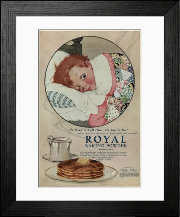 Framed Print : Royal Baking Powder Framed Print : Royal Baking Powder