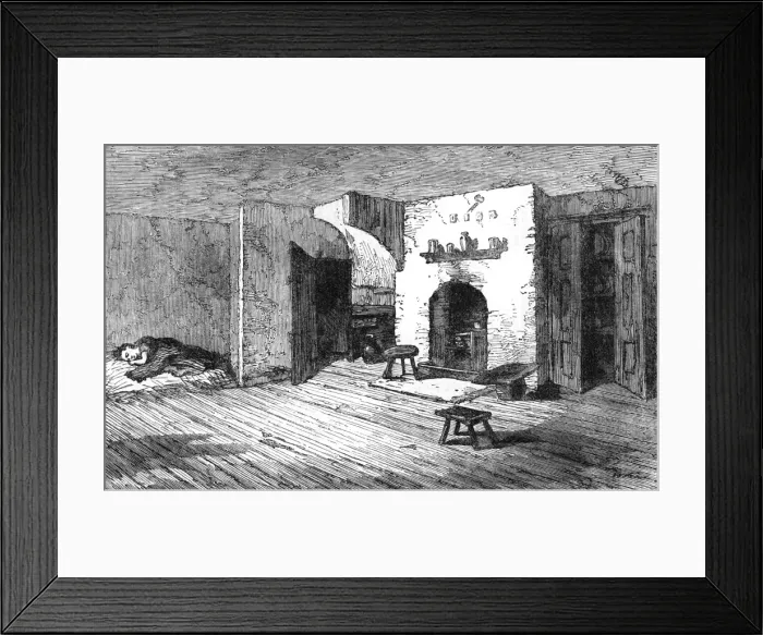 Framed Print : Manchester Slum Framed Print : Manchester Slum