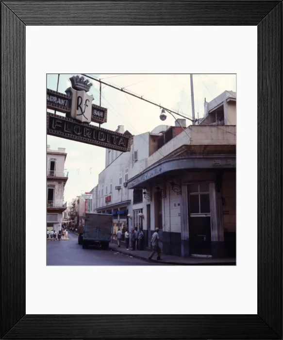 Framed Print : Cuba / Havana Floridita Framed Print : Cuba / Havana Floridita