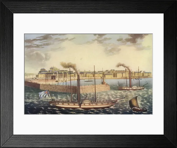 Framed Print : London to Margate 1821 Framed Print : London to Margate 1821