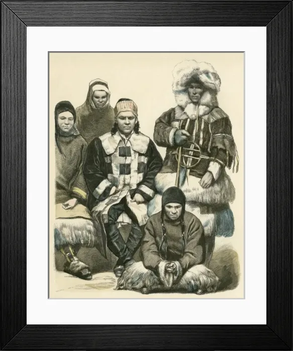 Framed Print : Racial / Russia / Nomads Framed Print : Racial / Russia / Nomads