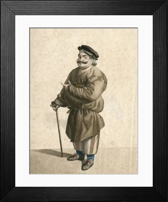 Framed Print : Gros-Guillaume, Actor Framed Print : Gros-Guillaume, Actor