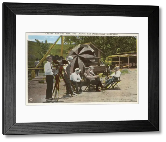 Framed Print : Charles Ray Directing Framed Print : Charles Ray Directing