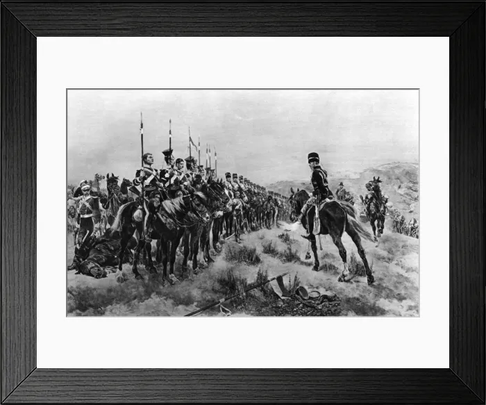 Framed Print : After the Charge Framed Print : After the Charge