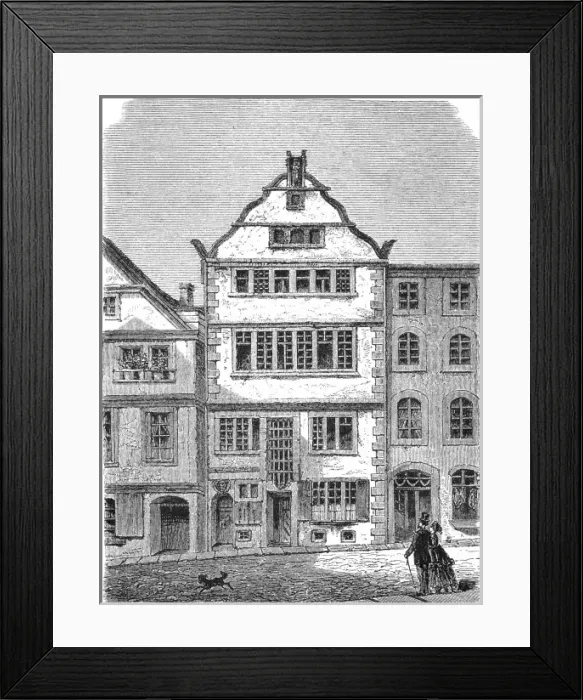 Framed Print : Beethoven / Bonn B place Framed Print : Beethoven / Bonn B place