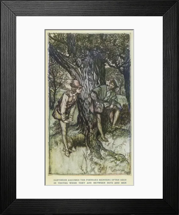 Framed Print : Ayli : Orlando, Rosalind Framed Print : Ayli : Orlando, Rosalind