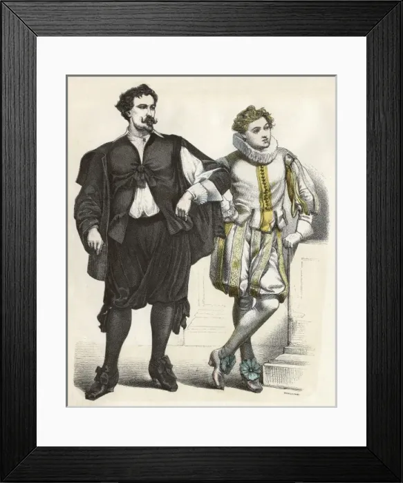 Framed Print : Artist and Page C17 Framed Print : Artist and Page C17