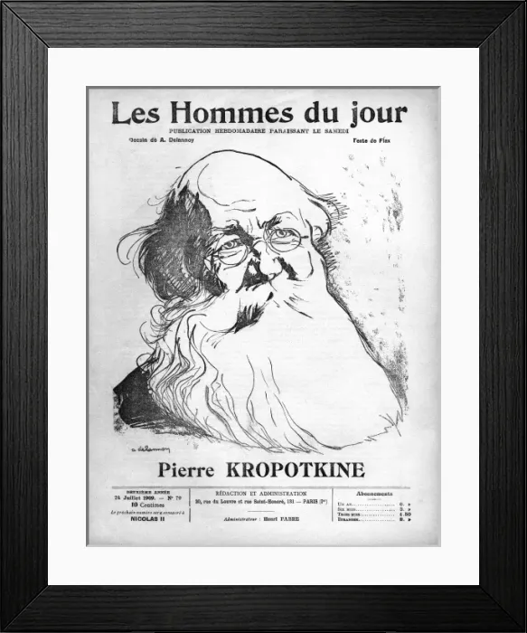 Framed Print : Pyotr Kropotkin Framed Print : Pyotr Kropotkin
