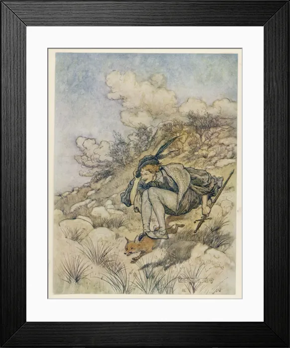 Framed Print : The Golden Bird 1909 Framed Print : The Golden Bird 1909