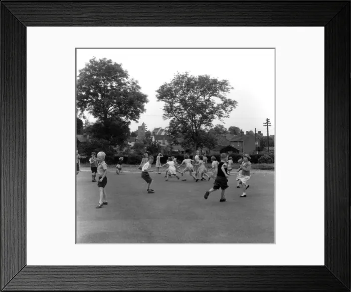 Framed Print : Playground / Bramfield Framed Print : Playground / Bramfield