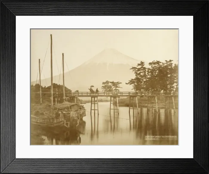 Framed Print : Japan  /  Fujiyama Late 19C