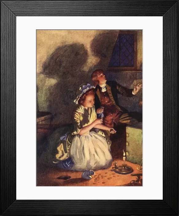 Framed Print : Treasure Isle / The Chest Framed Print : Treasure Isle / The Chest