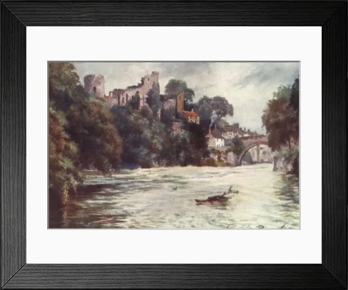 Framed Print : Barnard Castle / 1908 Framed Print : Barnard Castle / 1908