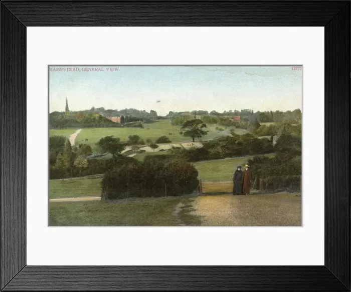 Framed Print : Hampstead Heath / 1906 Framed Print : Hampstead Heath / 1906