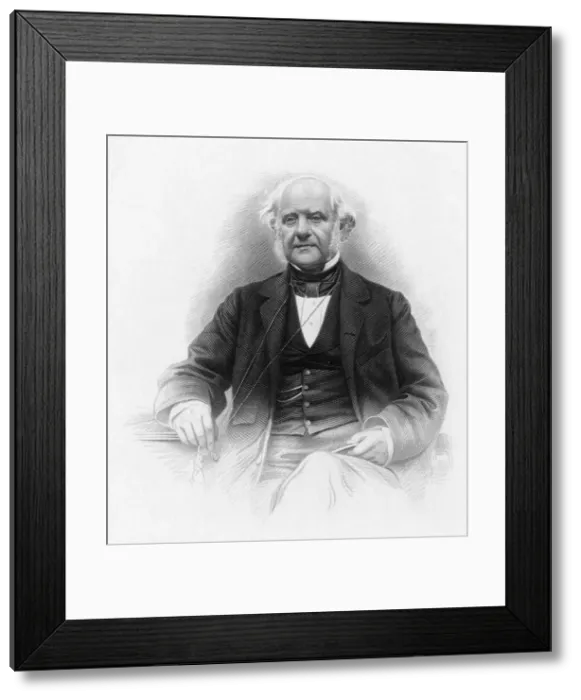 Framed Print : George Peabody / Mayall Framed Print : George Peabody / Mayall