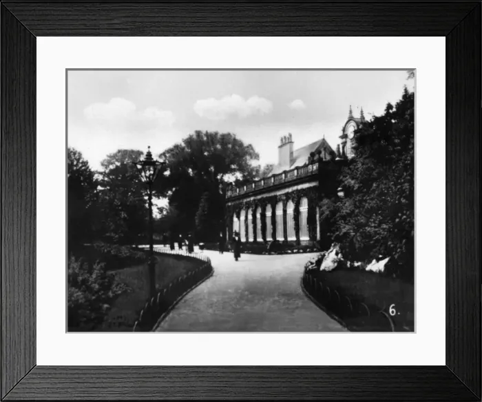 Framed Print : View of the Arboretum, Derby Framed Print : View of the Arboretum, Derby