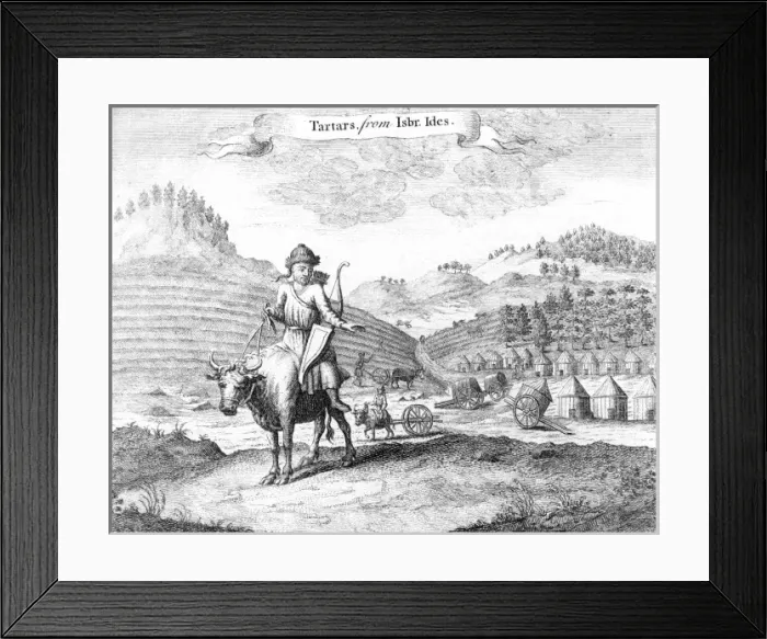 Framed Print : China / Tartars Framed Print : China / Tartars