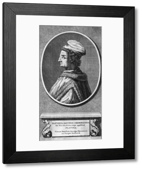 Framed Print : Sacchi / Platina / Anon Eng Framed Print : Sacchi / Platina / Anon Eng