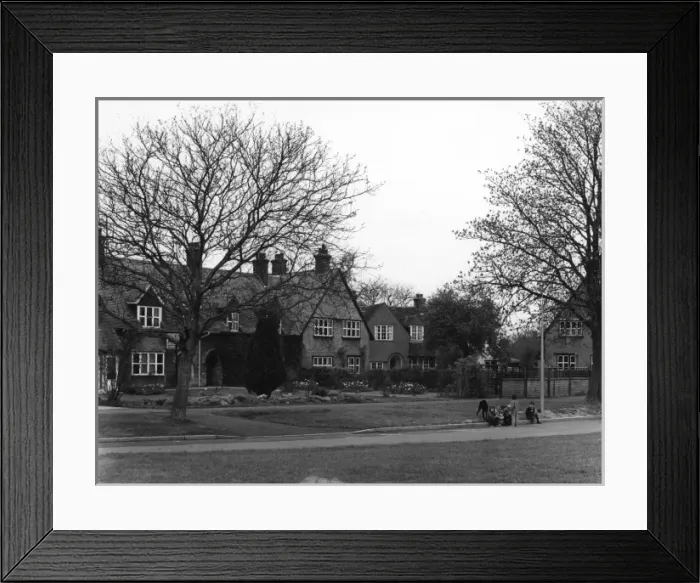 Framed Print : Houses in Letchworth Framed Print : Houses in Letchworth