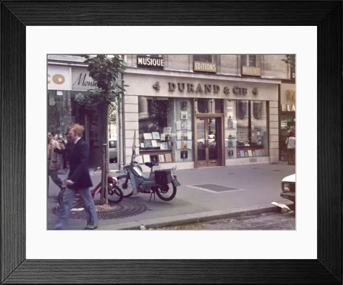 Framed Print : Durand music publishers, Paris, France Framed Print : Durand music publishers, Paris, France