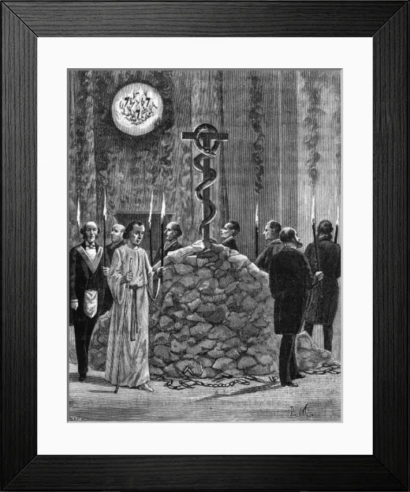 Framed Print : Knight of Grand Serpent Framed Print : Knight of Grand Serpent