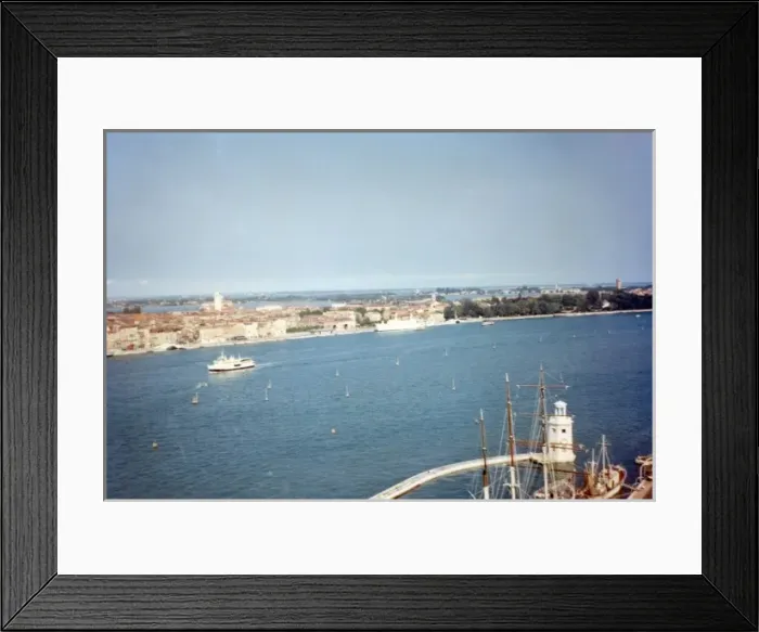 Framed Print : View from the top of the campanile, Venice, Italy Framed Print : View from the top of the campanile, Venice, Italy