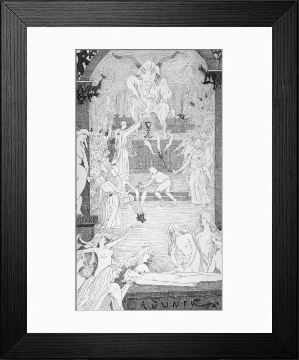 Framed Print : BLACK MASS Framed Print : BLACK MASS