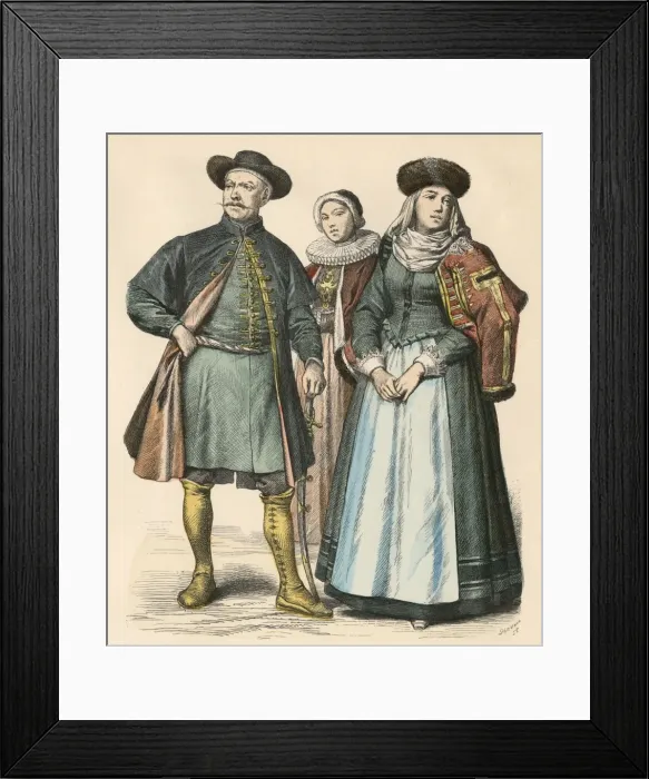 Framed Print : Racial / Polish 17C Framed Print : Racial / Polish 17C