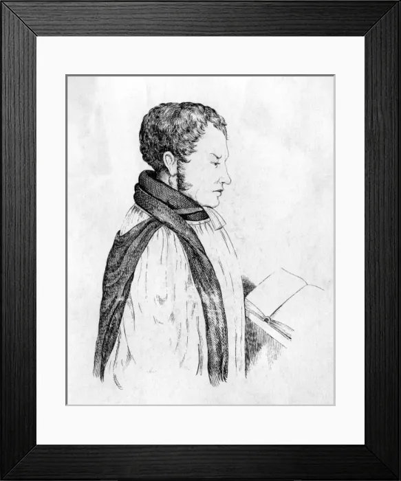 Framed Print : PUSEY (1840S) Framed Print : PUSEY (1840S)
