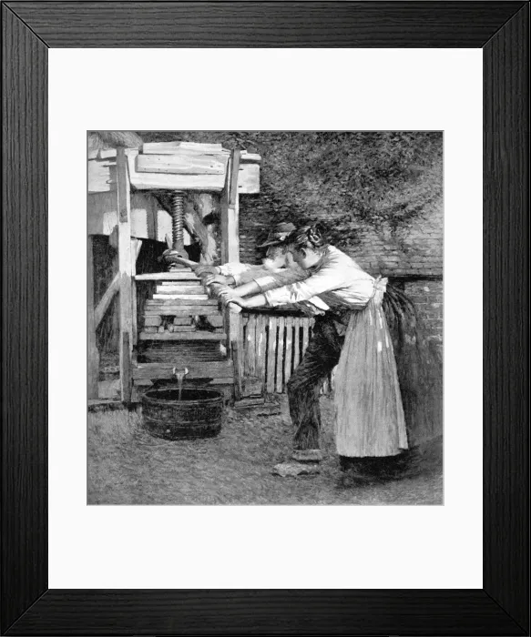 Framed Print : Sussex Cider Press Framed Print : Sussex Cider Press