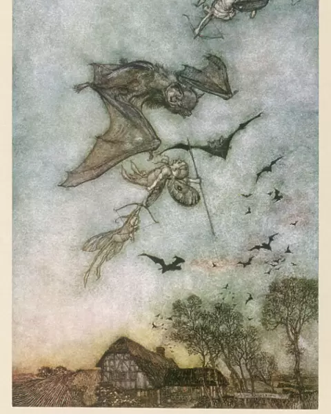 Fairies Hunt Bats