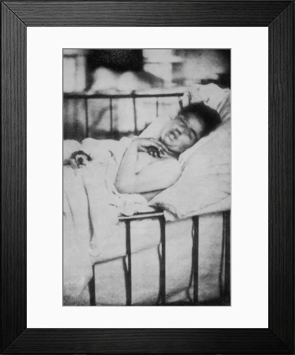 Framed Print : Hysterical Mental / 1876 Framed Print : Hysterical Mental / 1876