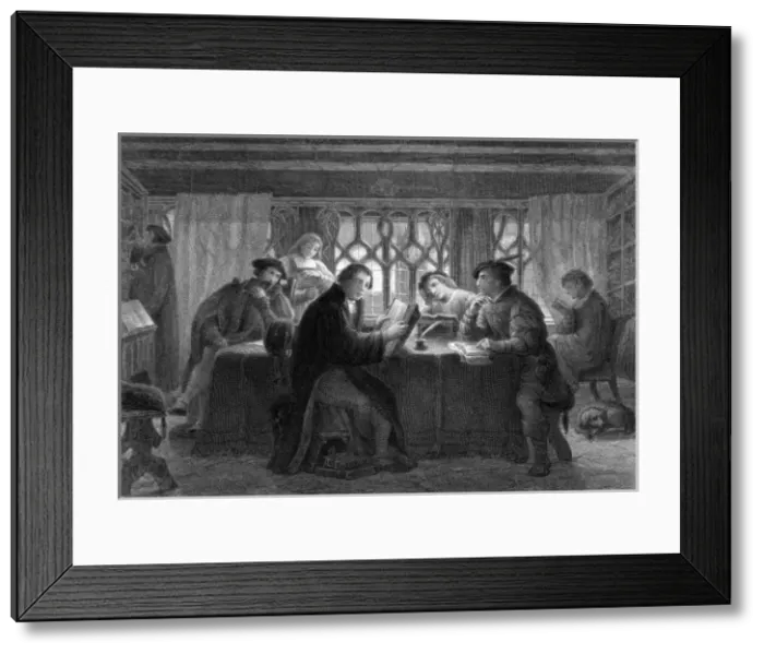 Framed Print : Luther at University Framed Print : Luther at University