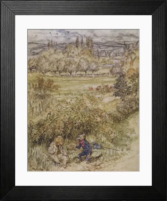 Framed Print : Wind in the Willows Framed Print : Wind in the Willows