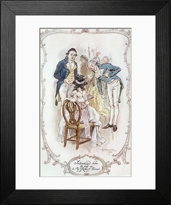 Framed Print : Sense & Sensibility Framed Print : Sense & Sensibility