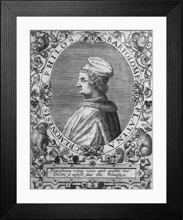 Framed Print : Sacchi / Platina / De Bry Framed Print : Sacchi / Platina / De Bry