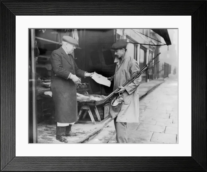 Framed Print : Fish Supper Framed Print : Fish Supper