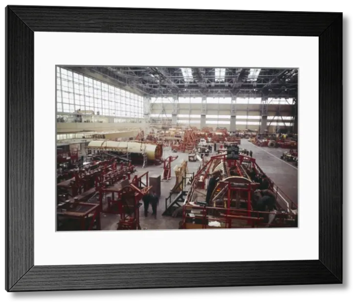 Framed Print : Concorde Construction Framed Print : Concorde Construction