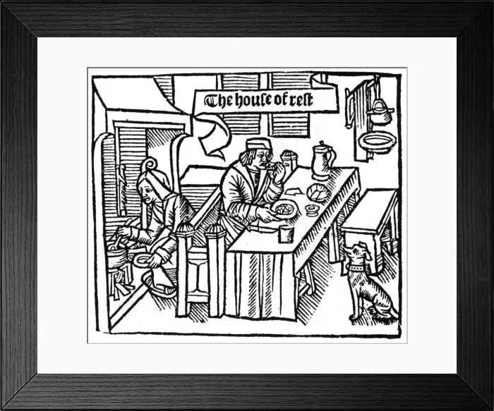 Framed Print : 16th Century Inn Framed Print : 16th Century Inn