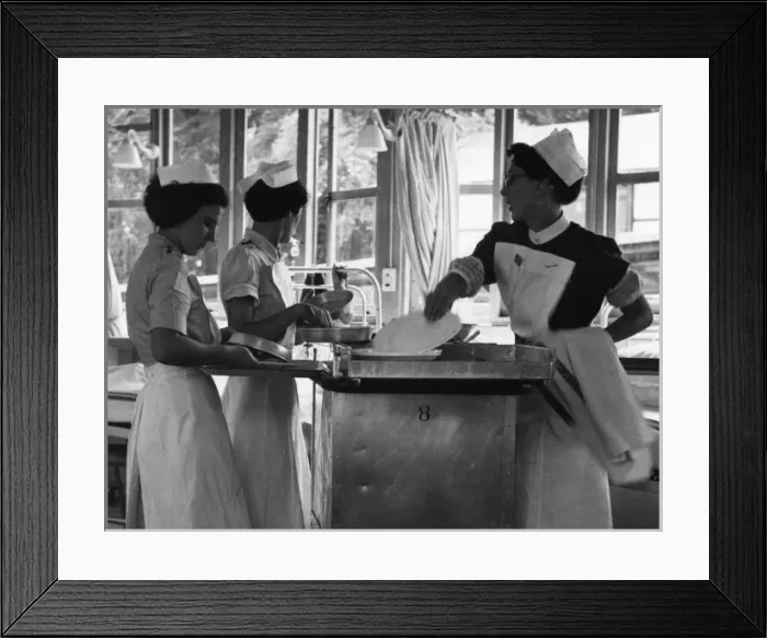 Framed Print : Hospital Meals Framed Print : Hospital Meals