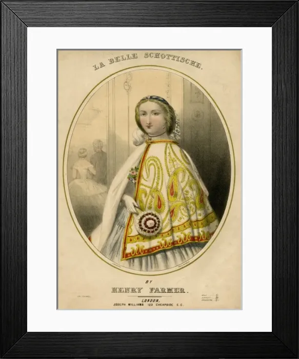 Framed Print : Ball Dress & Cloak Framed Print : Ball Dress & Cloak