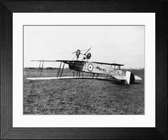 Framed Print : Crashed Avro 504A Framed Print : Crashed Avro 504A